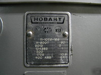 Used hobart 60 qt mixer in great shape single phase 