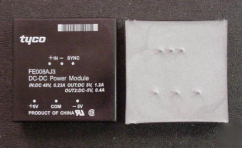 Dc/dc converter FE008AJ3 48V in, Â±5V @1.2/0.4A outputs