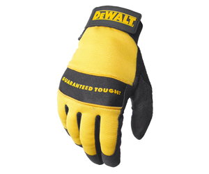 Dewalt DPG20 med glove synthetic leather yel/blk pair
