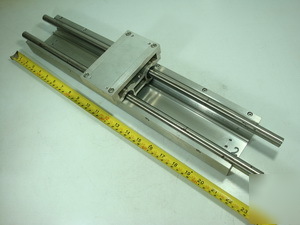 1X linear slide axis table for cnc router / robot axis 