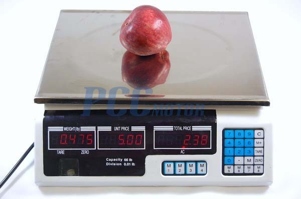 60 lb digital food /meat/ produce price computing scale