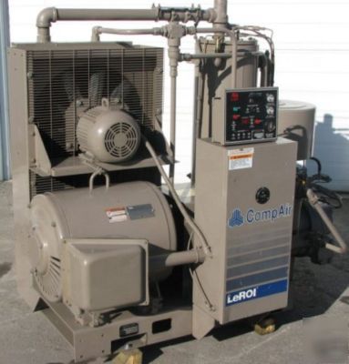 100 hp leroi rotary air compressor - freight prepaid