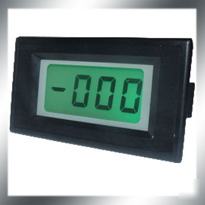 3 1/2 green dc 500A lcd digital amp panel meter+shunt 