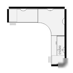 7X7 haworth cubicle / configure cubicles to suit & ship