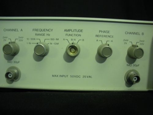 Agilent hp 3575A gain-phase meter 1HZ - 12MHZ