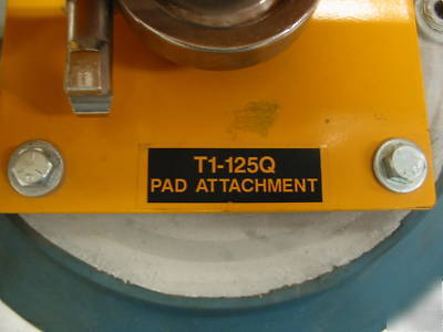 Anver vb-4.4 vacuum lift head + T1-125Q pad attachment