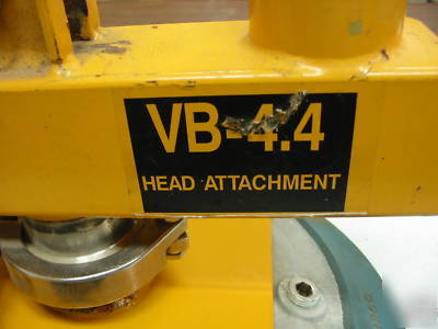 Anver vb-4.4 vacuum lift head + T1-125Q pad attachment