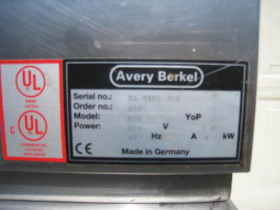 Avery berkel rotisserie and warmer - mint condition 