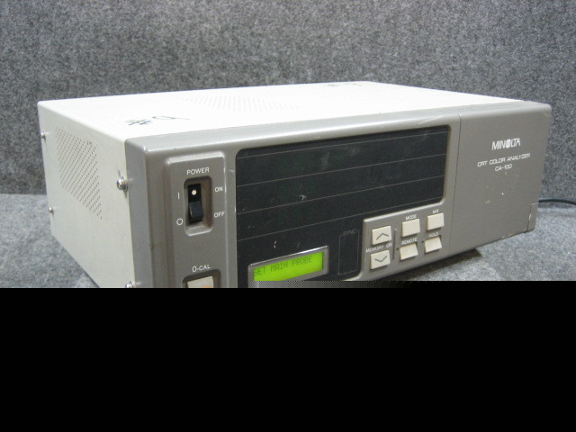 Minolta ca-100 crt color analyzer as is