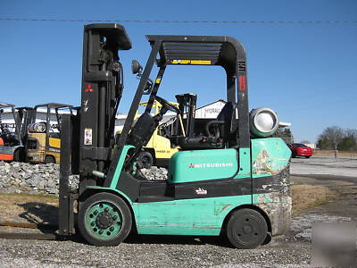 Mitsubishi 5,000 lb cushion tire lift