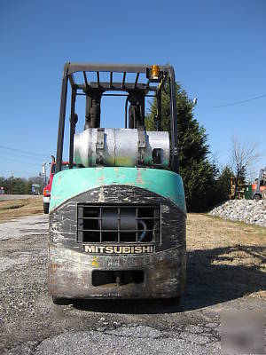 Mitsubishi 5,000 lb cushion tire lift