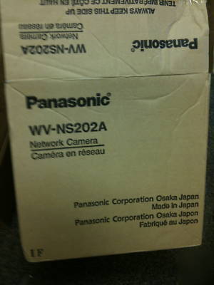 New panasonic wv-NS202A i-pro network camera sealed 