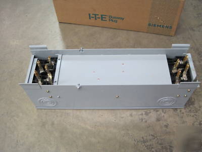 Siemens i-t-e busway system plug X2004PBG 200A xj-l 