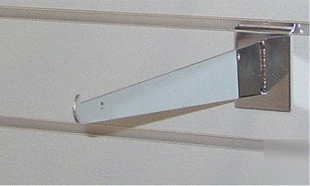 Slatwall shelf bracket, 12