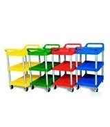 Utility cart 3 shelf off white - 3424-88OW