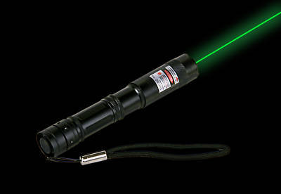 Waterproof industrial green laser torch contin. button