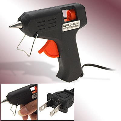 20W hot melt electric hand glue gun(110V-220V us plug)