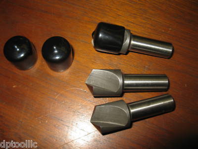 3PC lot 3/4â€ countersinks 120 degree hs 1 flute israel 