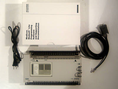 Complete set modicon pls 110-cpu-311-01 manual soft cab