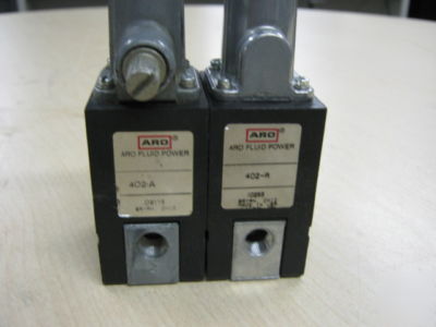 Lot 2 aro 402-a pneumatic heavy duty limit valve 1/8