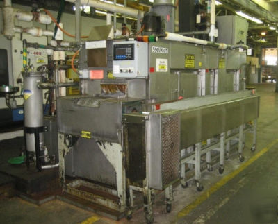 New acme fab 3-stage industrial parts washer in 2002