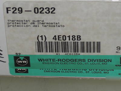 New white-rodgers division F29-0232 thermostat guard * *