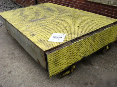 Serco hlr series 6' x 10' hydraulic dock leveler