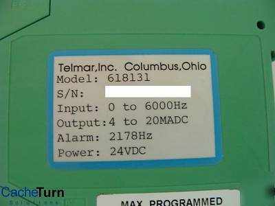 Telmar tachometer model 618131 no 