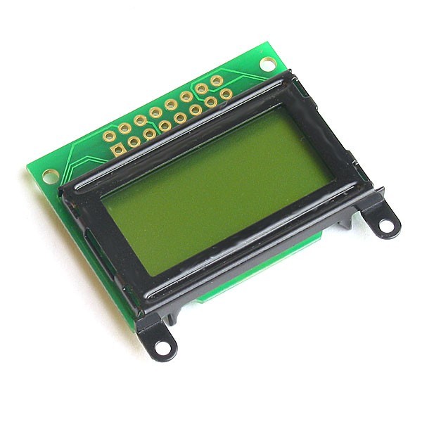 8 x 2 mini lcd character display built in controller