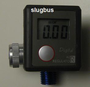 A\digital air flow regulator airbrush pneumatic tools