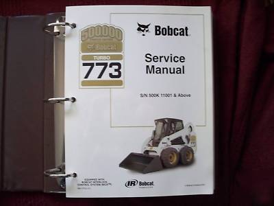 Bobcat 773 turbo skid steer loader service manual