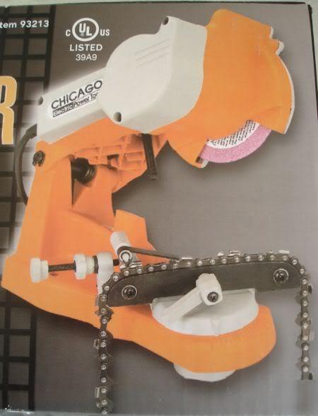 Chain saw sharpener electric chainsaw blade grinder 