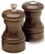 Chef specialties capstan salt shaker/papper mill set