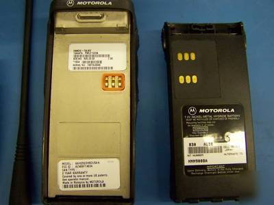 New motorola HT1250 ls uhf 450-527 ht 1250 ls+ case