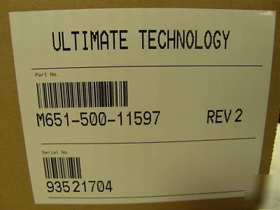 New * * ultimate technology M600 series pos keyboard