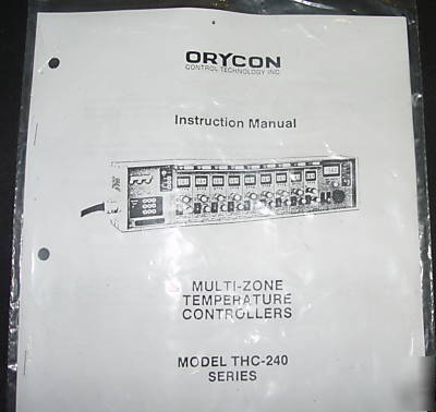 Orycon hot runner mold temperature controller thc-240