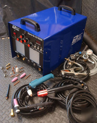 Parkermp 50A plasma 200A acdc tig stick welds aluminum 