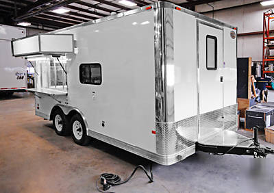 Wow royal 8.5 x 16 concession trailer- fully loaded 