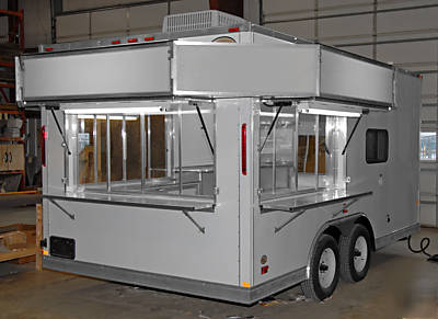 Wow royal 8.5 x 16 concession trailer- fully loaded 