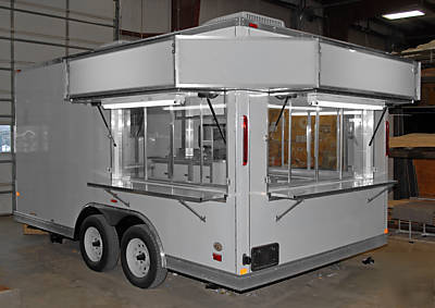 Wow royal 8.5 x 16 concession trailer- fully loaded 