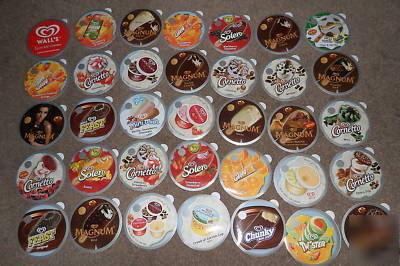 35X walls ice cream van shop cafe catering pos stickers