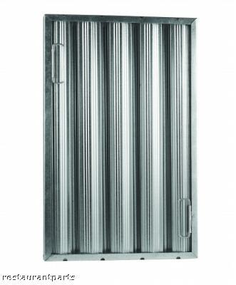 Exhaust hood grease filter BAFFLE25X16 galvanized 31356