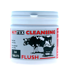Nettex pessary antiseptic cleansing flush, livestock