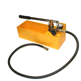 New manual hydrostatic test pump, 