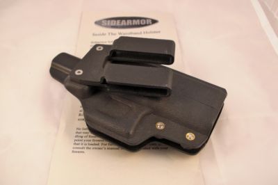 Sidearmor iwb modular holster for glock 26, 