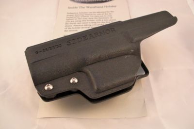 Sidearmor iwb modular holster for glock 26, 