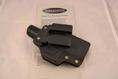Sidearmor iwb modular holster for glock 26, 