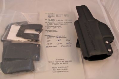 Sidearmor iwb modular holster for glock 26, 