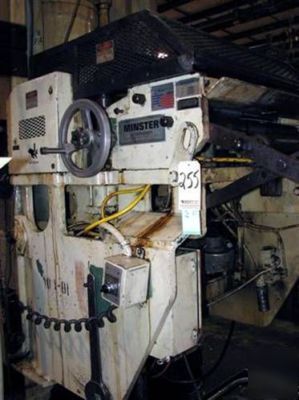 300 ton minster straight side double crank press
