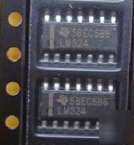 5 pcs LM324N LM324 low power quad op amp sop-14